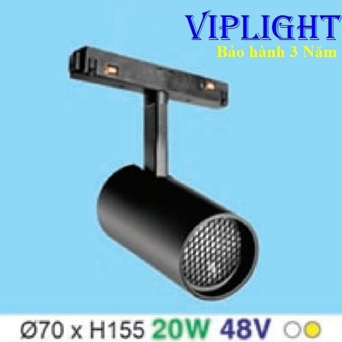  ĐÈN RỌI RAY NAM CHÂM LED 20W VLHFSL57-48V 