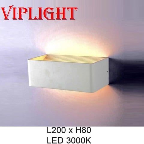 ĐÈN TƯỜNG LED HẮT 2 HAI ĐẦU VL355VK2214 THÂN TRẮNG