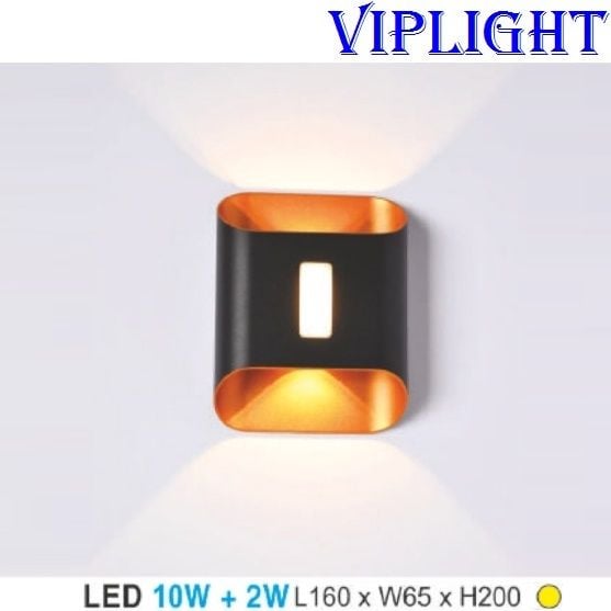 ĐÈN TƯỜNG LED VLAK78 _ GẮN VÁCH TƯỜNG TRANG TRÍ NGOÀI TRỜI, TRONG NHÀ