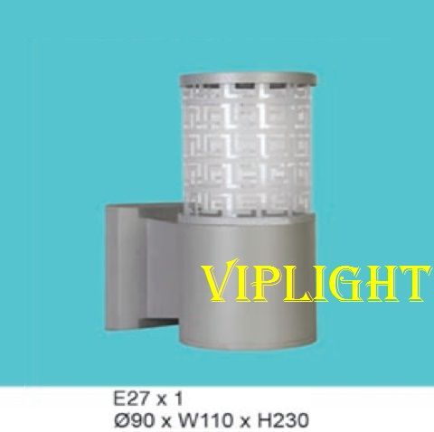 ĐÈN TƯỜNG TRANG TRÍ GẮN BÓNG E27 THÂN MÀU XÁM VLHFAK1107