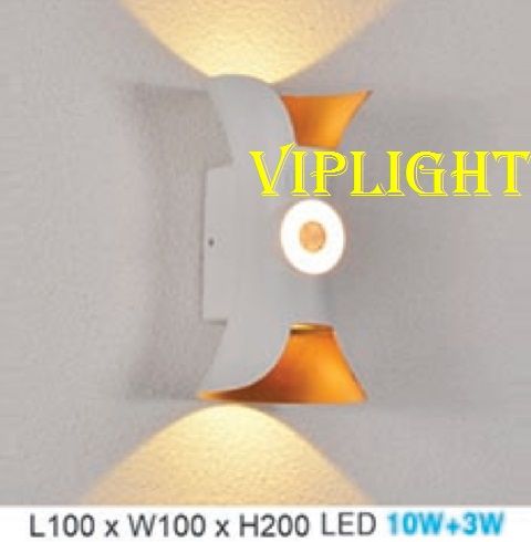 ĐÈN TƯỜNG TRANG TRÍ RỌI 2 HAI ĐẦU LED 10W+3W VLHFAK26