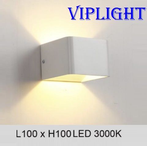 ĐÈN VUÔNG GẮN VÁCH TƯỜNG LED 2 HAI ĐẦU VL355VK2218 TRẮNG