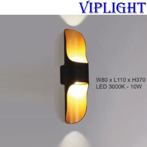  ĐÈN GẮN TƯỜNG LED RỌI 2 ĐẦU VLVNT162 _ GẮN VÁCH TƯỜNG TRANG TRÍ NGOÀI TRỜI, TRONG NHÀ 