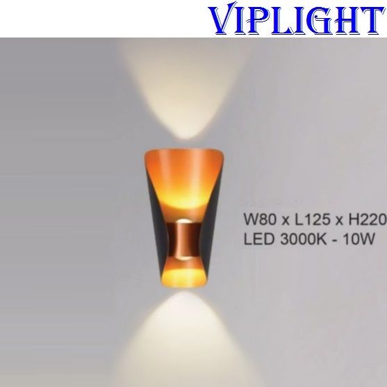 ĐÈN GẮN TƯỜNG LED RỌI 2 ĐẦU VLVNT234 _ GẮN VÁCH TƯỜNG TRANG TRÍ NGOÀI TRỜI, TRONG NHÀ