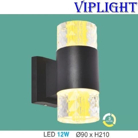  ĐÈN VÁCH HÀNH LANG LED TRANG TRÍ VLAK6083 _ GẮN VÁCH TƯỜNG TRANG TRÍ NGOÀI TRỜI, TRONG NHÀ 