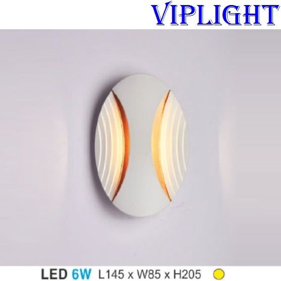 ĐÈN TƯỜNG DECOR THIẾT KẾ LED 6W VLAK72 _ GẮN VÁCH TƯỜNG TRANG TRÍ NGOÀI TRỜI, TRONG NHÀ