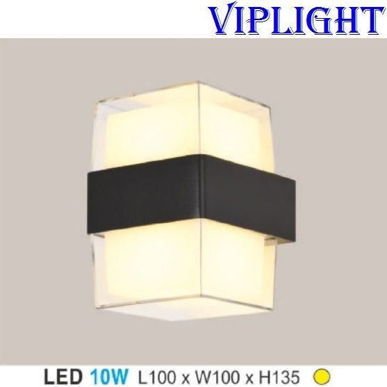 ĐÈN TƯỜNG LED THÂN VUÔNG VLAK57 _ GẮN VÁCH TƯỜNG TRANG TRÍ NGOÀI TRỜI, TRONG NHÀ