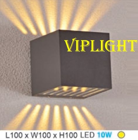  ĐÈN HỘP VUÔNG CHIẾU TIA GẮN VÁCH TƯỜNG HÀNG LANG TRANG TRÍ VLHFAK44 LED 10W 