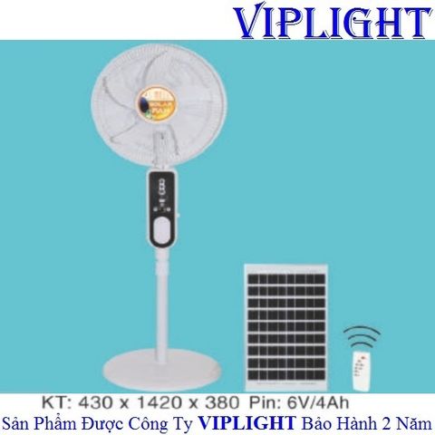  QUẠT ĐỨNG SỬ DỤNG NĂNG LƯỢNG MẶT TRỜI (SOLAR FAN) KẾT HỢP SẠC ĐIỆN QNL-07 