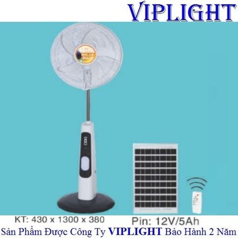  QUẠT ĐỨNG SỬ DỤNG NĂNG LƯỢNG MẶT TRỜI (SOLAR FAN) KẾT HỢP SẠC ĐIỆN QNL-08 