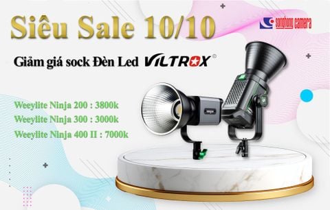 Đèn LED Viltrox Weeylite Ninja 200