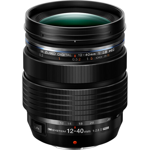 OM SYSTEM M.Zuiko Digital ED 12-40mm F2.8 PRO II - Thiết kế của OM SYSTEM M.Zuiko Digital ED 12-40mm F2.8 PRO II