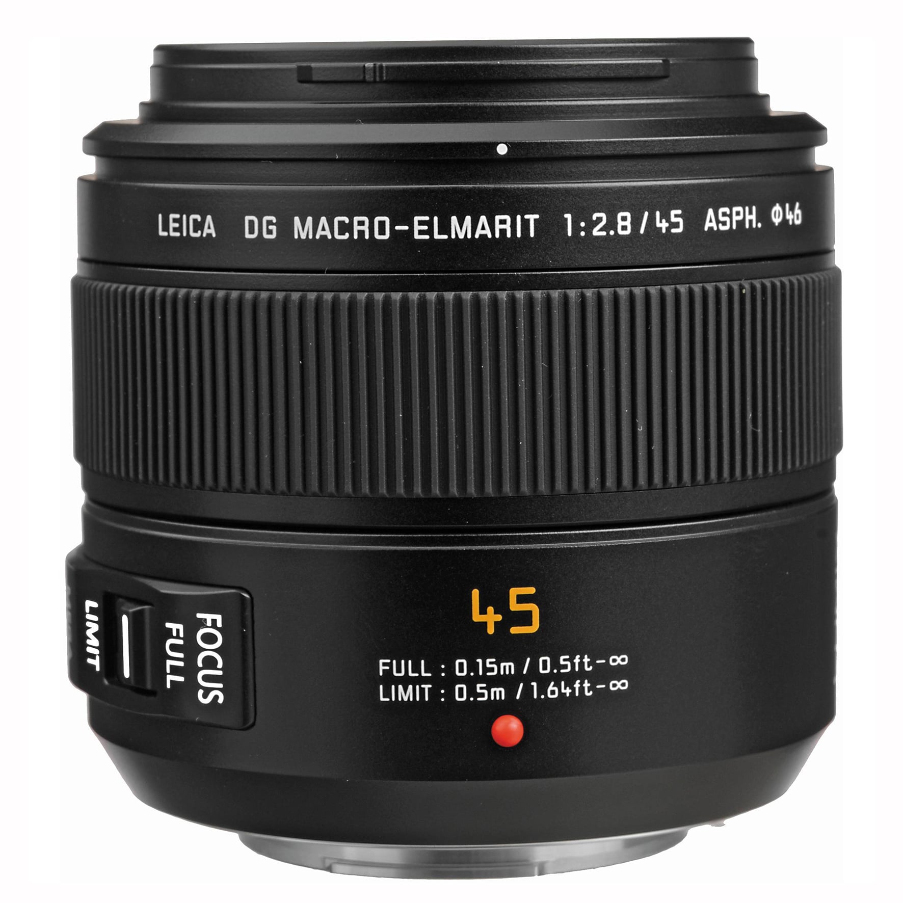 Panasonic Leica DG Macro-Elmarit 45mm F2.8 ASPH Mega O.I.S - Thiết kế của Panasonic Leica DG Macro-Elmarit 45mm F2.8 ASPH Mega O.I.S