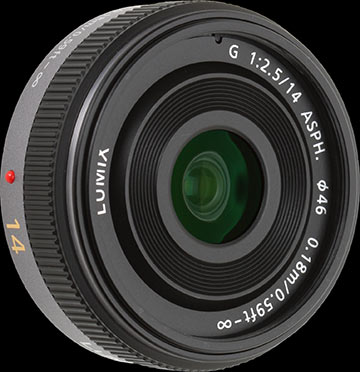 Panasonic LUMIX G 14mm F2.5 ASPH (cũ) - Thiết kế của Panasonic LUMIX G 14mm F2.5 ASPH (cũ)
