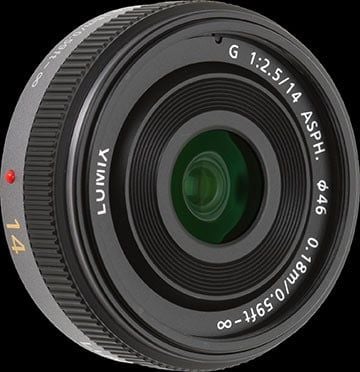 ỐNG KÍNH PANASONIC LUMIX G 14MM F2.5 ASPH Qua sử dụng 98% đẹp