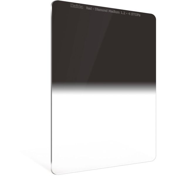 Bộ filter Haida Red-Diamond GND Medium 100x150mm (Hệ M10). Bộ gồm 3 filter GND0.6; GND0.9; GND1.2 stop) - HD4313