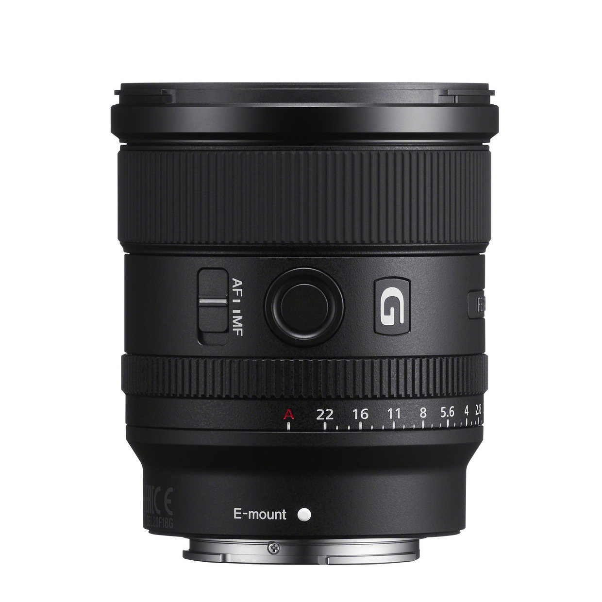 Sony FE 20mm F1.8 G - Thiết kế của Sony FE 20mm F1.8 G