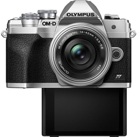 Máy ảnh Olympus OM-D E-M10 Mark IV (Silver)