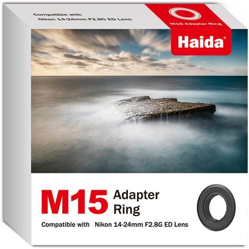 Haida M15 Adapter ring for  Sigma 14-24mm f / 2.8 DG DN Art  for Sony and Leica L - HD4562