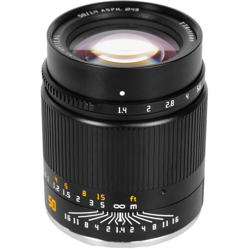 TTArtisan 50mm F1.4 ASPH - Thiết kế của TTArtisan 50mm F1.4 ASPH