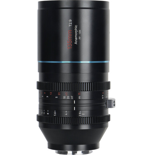 SIRUI Venus 135mm T2.9 1.8x Anamorphic Full-frame - Thiết kế của SIRUI Venus 135mm T2.9 1.8x Anamorphic Full-frame