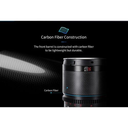 Ống kính Anamorphic SIRUI Saturn 35mm T2.9 1.6X