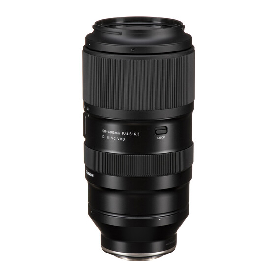 Ống kính Tamron 50-400mm F4.5-6.3 Di III VC VXD dành cho ngàm Sony E nhìn ở góc khác