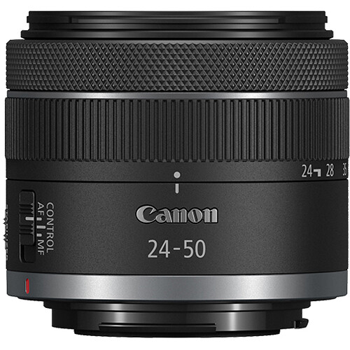 Canon RF 24-50mm F4.5-6.3 IS STM - Thiết kế của Canon RF 24-50mm F4.5-6.3 IS STM