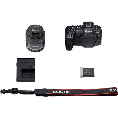 Máy ảnh Canon EOS R8 kit RF 24–50mm f/4.5–6.3 IS STM