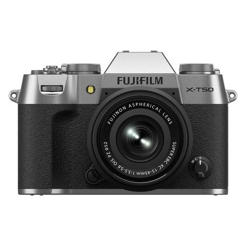 Fujifilm X-T50 Kit lens 15-45mm f/3.5-5.6 OIS PZ (Máy mới 100%) - Màu bạc/ silver