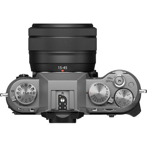 Fujifilm X-T50 Kit lens 15-45mm f/3.5-5.6 OIS PZ (Máy ) - Màu bạc/ silver