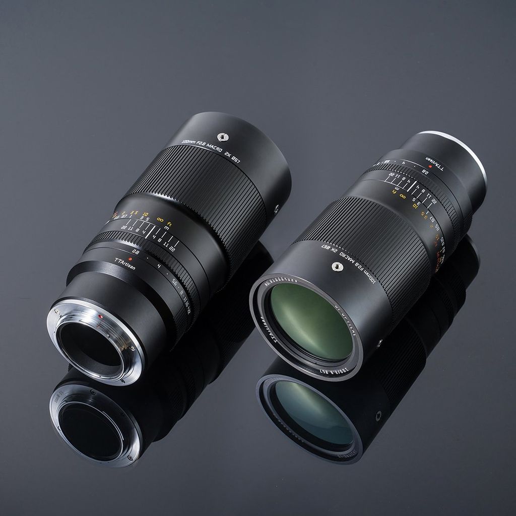 Ống kính TTArtisan 100mm F2.8 Macro 2X ngàm GFX