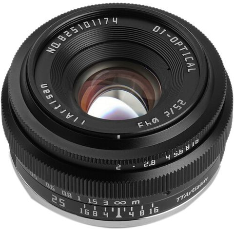 Lens TTartisan 25mm F2 for M4:3