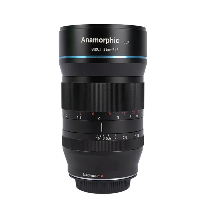 SIRUI Anamorphic 35mm F1.8 1.33x - Thiết kế của SIRUI Anamorphic 35mm F1.8 1.33x