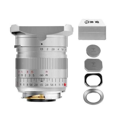 Ống kính TTArtisan 21mm f 1.5 for Leica M Silver