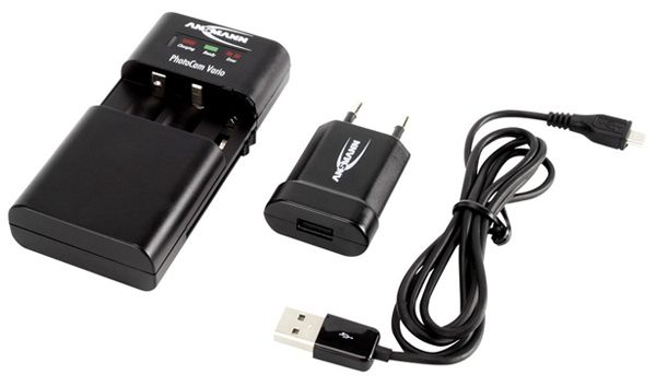 Sạc đa năng Ansmann PhotoCam Vario