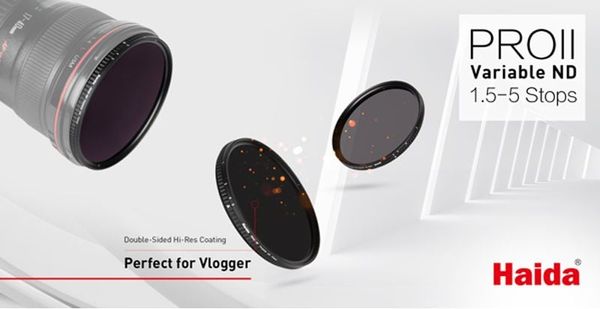 Filter Haida Pro II Variable ND giảm từ 1.5 - 5 stops - HD4663