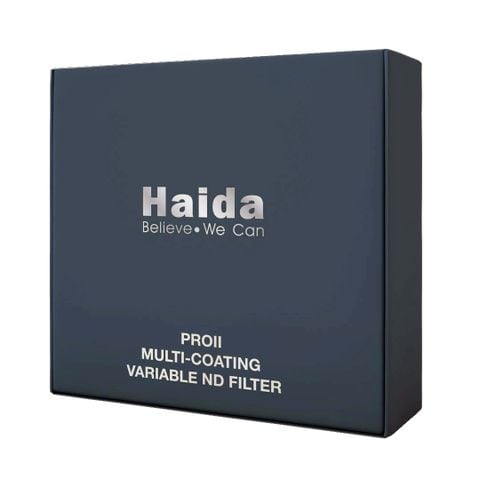 Filter Haida Pro II Variable ND giảm từ 1.5 - 5 stops - HD4663
