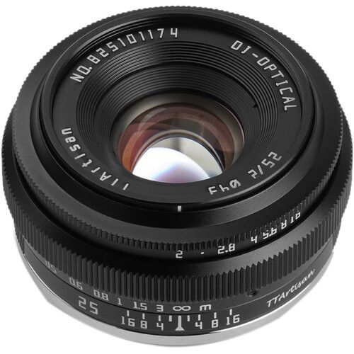 Ống kính TTArtisan 25mm F2 (for Sony E, Fujiflim XF, Nikon Z, Olympus, Lumix M4:3)