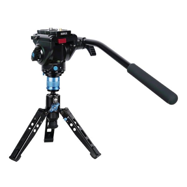 Chân đơn SIRUI P-325FL + Ball head VA-5 (Carbon fibre photo/video Monopod) - Chính hãng