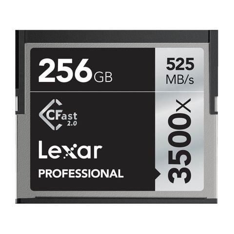 Thẻ Cfast 2.0 Lexar 256GB 3500X (Chính hãng)