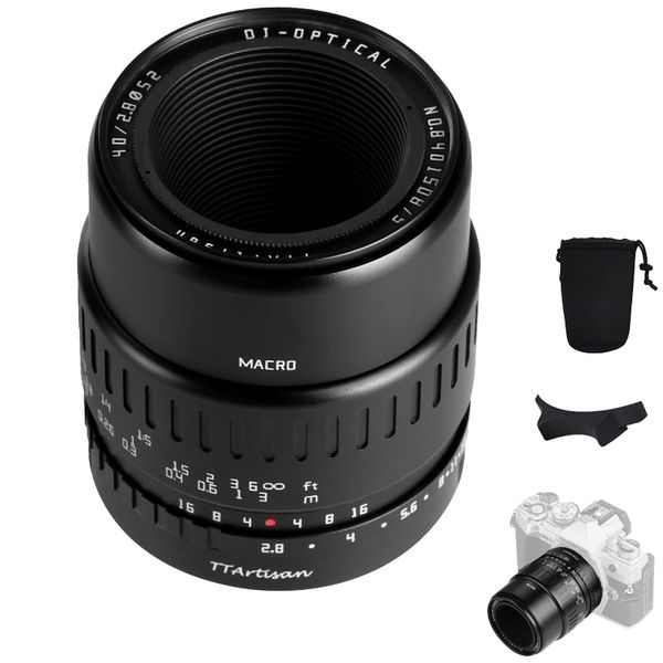 Ống kính TTArtisan 40mm F2.8 Macro for Canon RF cũ (đã qua sử dụng - 99%)