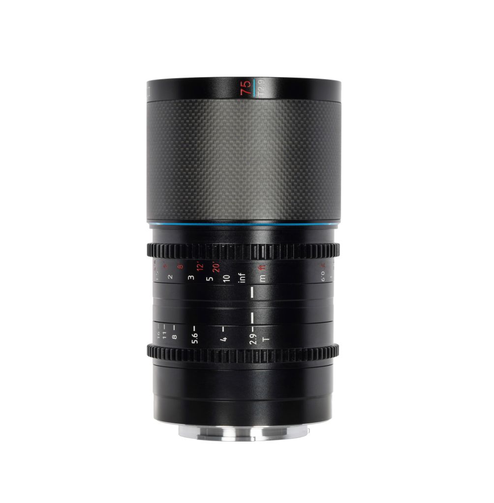 Ống kính Anamorphic SIRUI Saturn 75mm T2.9 - 1.6X for DL mount (full frame) - Chính hãng
