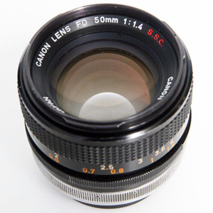 【良品】Canon FD 50mm F1.4 S.S.C.  695639 良品】Canon FD 50mm F1.4 S.S.C. 695639 Excellent+++++ Canon