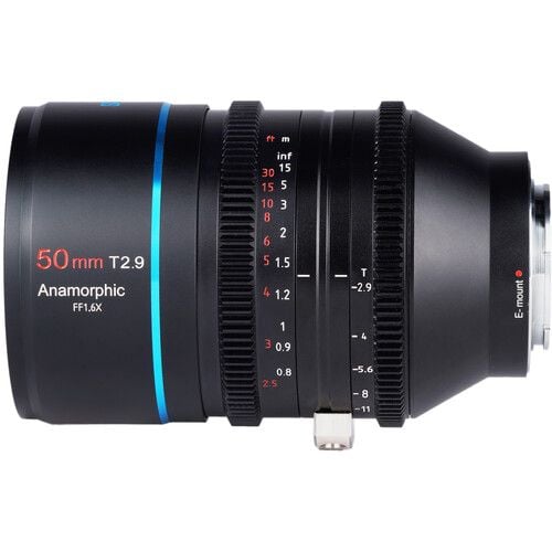 Ống kính Anamorphic Sirui Venus 50mm T2.9 for Canon RF - Chính hãng