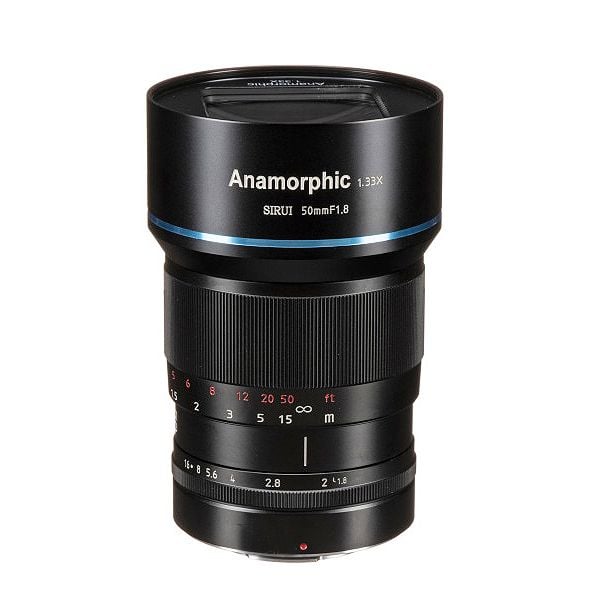 Lens SIRUI Anamorphic 50mm F1.8 1.33x for Leica SL, Lumix S - Chính hãng