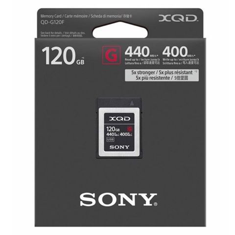 Thẻ nhớ Sony XQD 120Gb 440/400 mb/s
