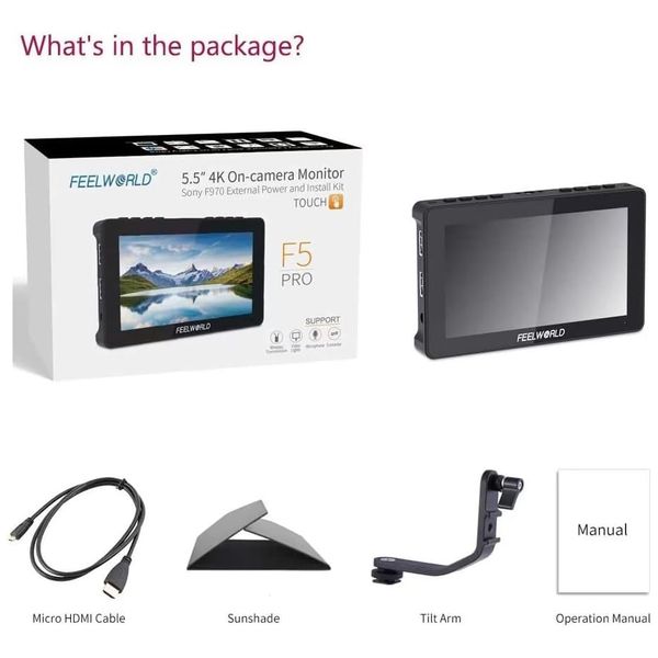 Màn hình Monitor Feelworld F5 Pro V4 - 6inch