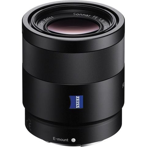 Lens Sony Carl Zeiss Sonnar T* FE 55mm F/1.8 ZA Mới 100%