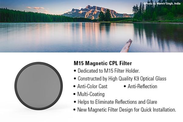 Filter CPL Haida magnetic nano dùng cho Holder hệ M15 - HD4365